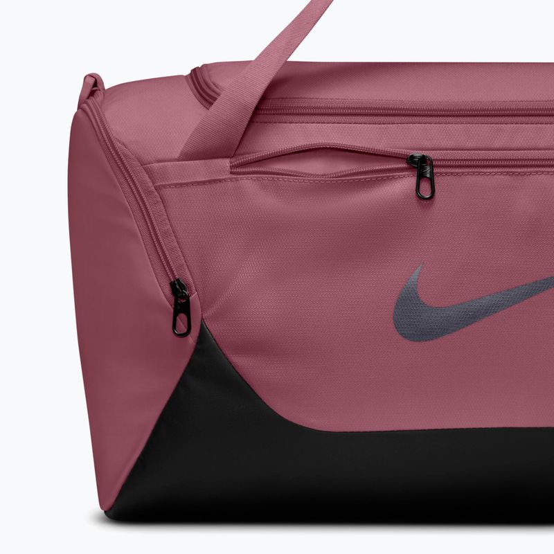 Borsa da allenamento Nike Brasilia 40 l pink smoke/black/gridiron 6