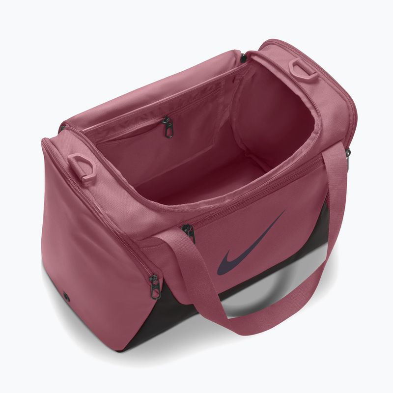 Borsa da allenamento Nike Brasilia Duffel Extra Small 24 l pink smoke/black/gridiron 4