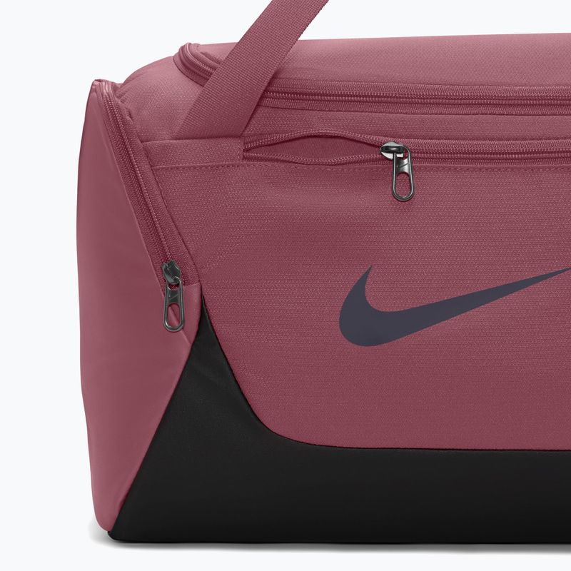 Borsa da allenamento Nike Brasilia Duffel Extra Small 24 l pink smoke/black/gridiron 6