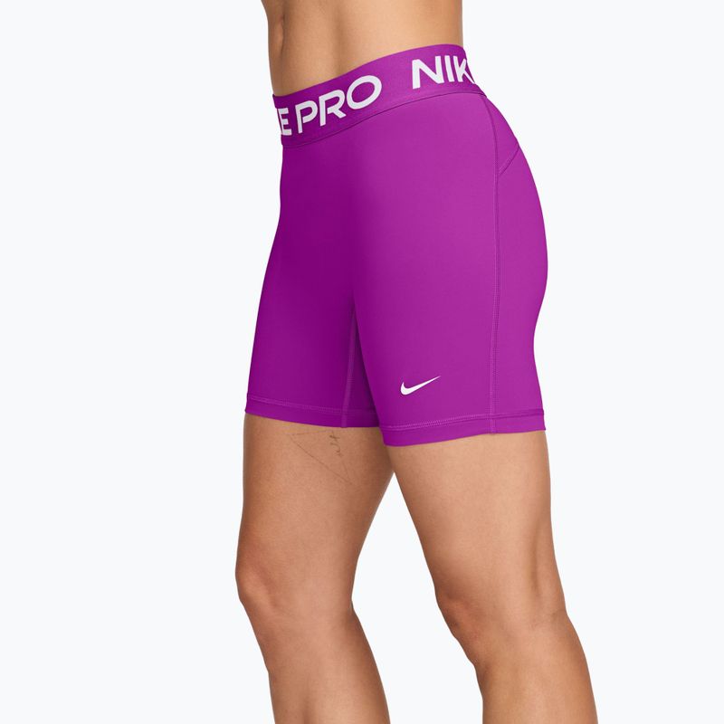 Pantaloncini da donna Nike Pro 365 vivid purple/white 3