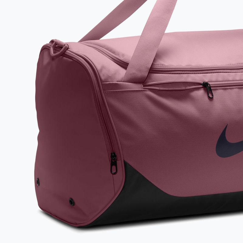 Borsa da allenamento Nike Brasilia 60 l pink smoke/black/gridiron 6
