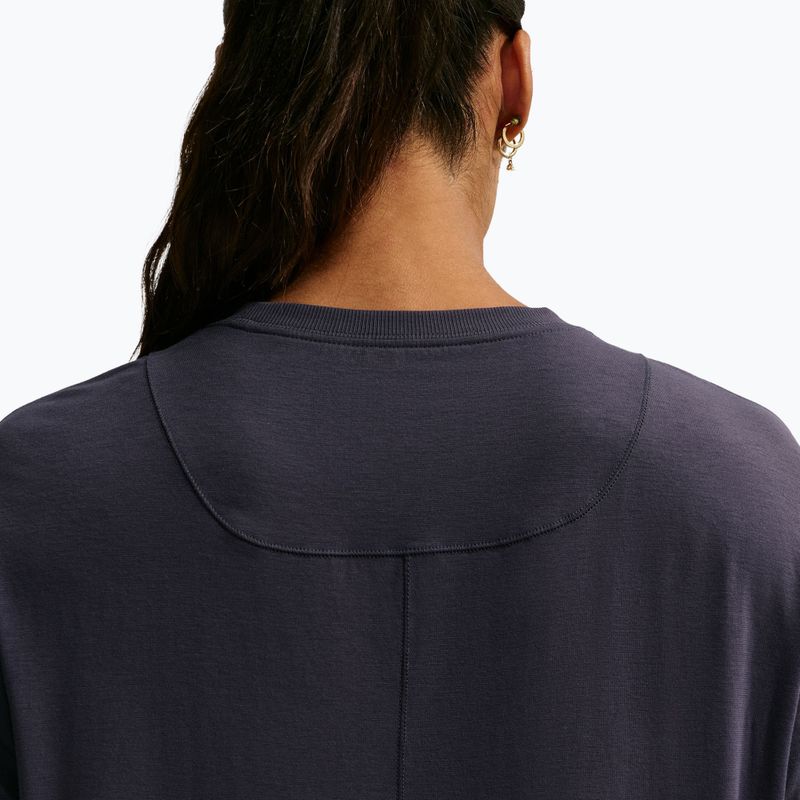 Longsleeve da allenamento da donna Nike One Relaxed Dri-Fit gridiron/white 6