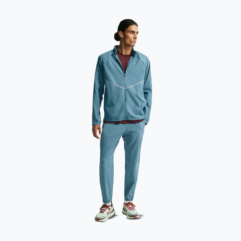 Pantaloni da running da uomo Nike Miler Dri-Fit Woven smokey blue/cerulean 2