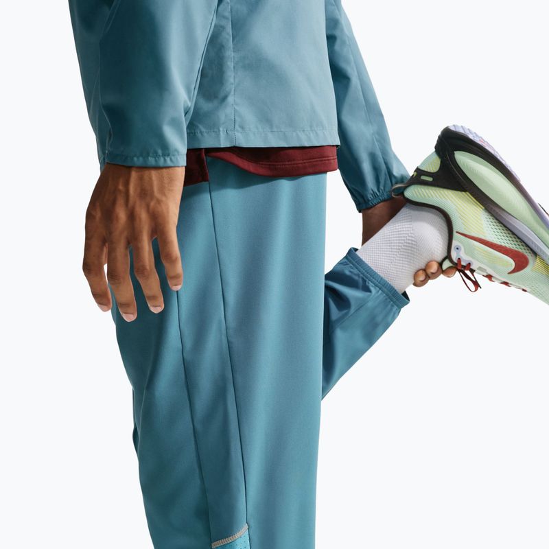 Pantaloni da running da uomo Nike Miler Dri-Fit Woven smokey blue/cerulean 6