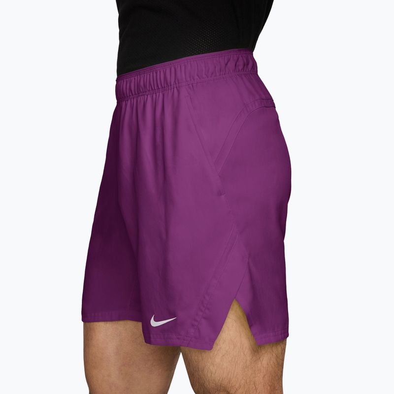 Pantaloncini da tennis da uomo Nike Court Victory bold berry/white 3