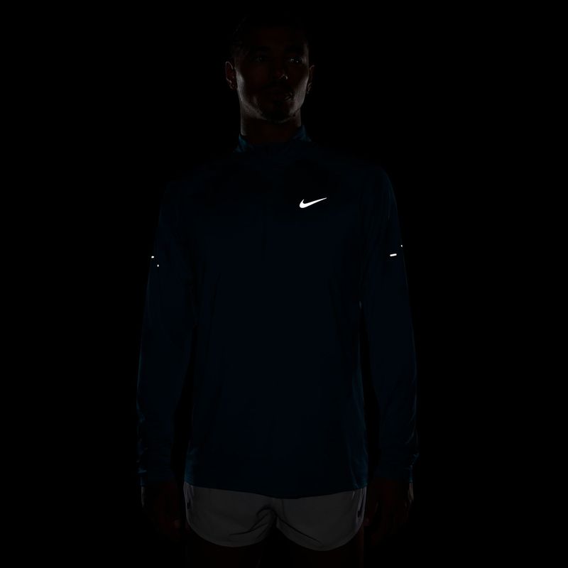 Felpa da corsa uomo Nike Stride 1/4 Zip Dri-Fit bright spruce 4