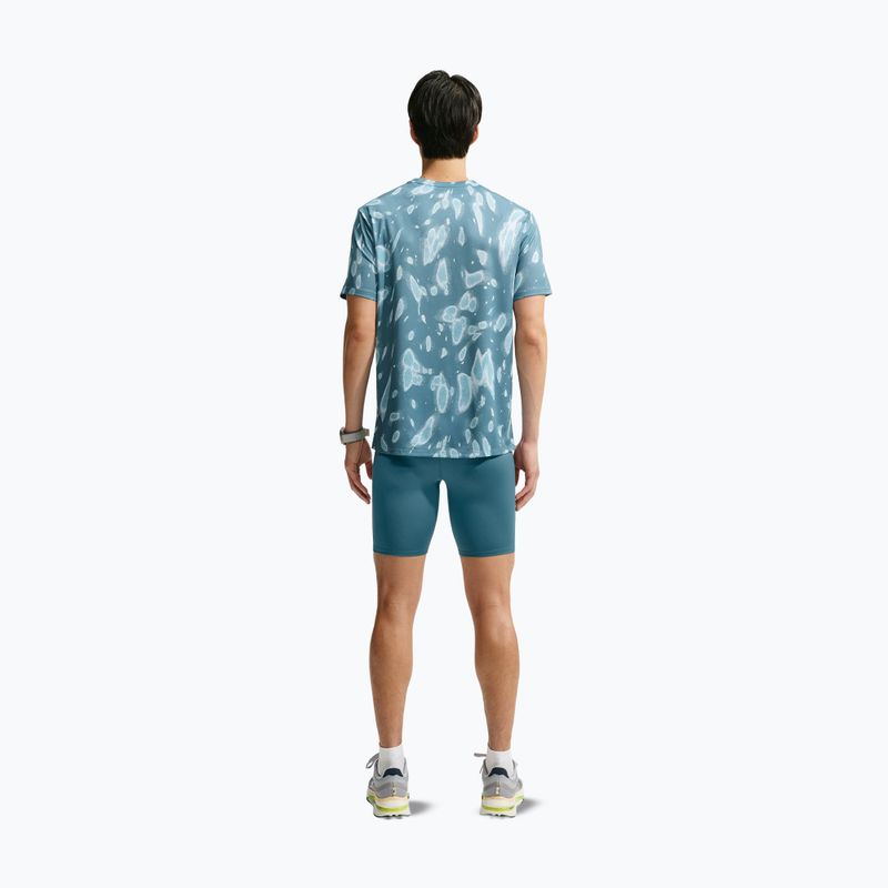 Pantaloncini da corsa da uomo Nike Fast Dri-Fit Brief Lined 1/2 Tight smokey blue 3