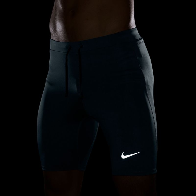 Pantaloncini da corsa da uomo Nike Fast Dri-Fit Brief Lined 1/2 Tight smokey blue 7