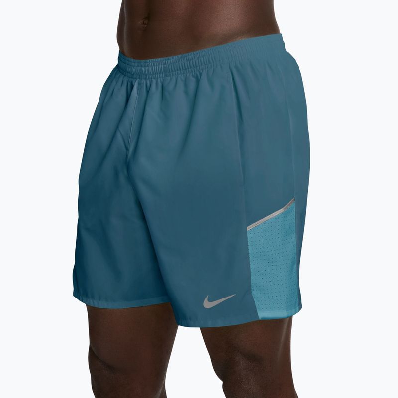 Pantaloncini uomo Nike Miler Dri-Fit 7" smokey blue/cerulean 3