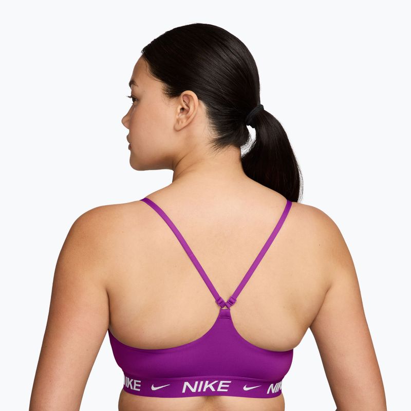 Reggiseno sportivo da donna Nike Dri-Fit Indy Light Support vivid purple 2