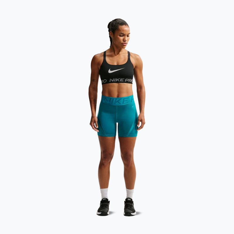 Pantaloncini da allenamento da donna Nike Pro Sculpt bright spruce/bright spruce 2
