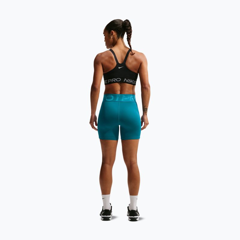 Pantaloncini da allenamento da donna Nike Pro Sculpt bright spruce/bright spruce 3