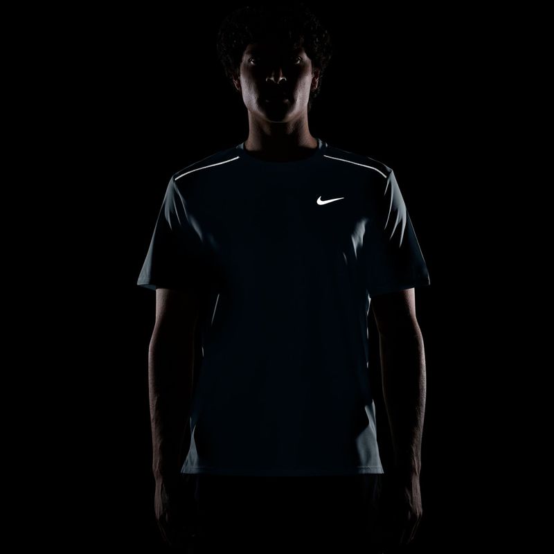 Maglia da corsa da uomo Nike Miler Dri-Fit UV smokey blue 7
