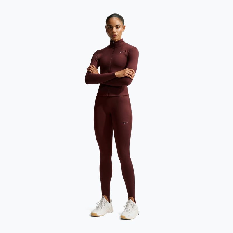 Leggings da allenamento donna Nike One mystic dates/white 2