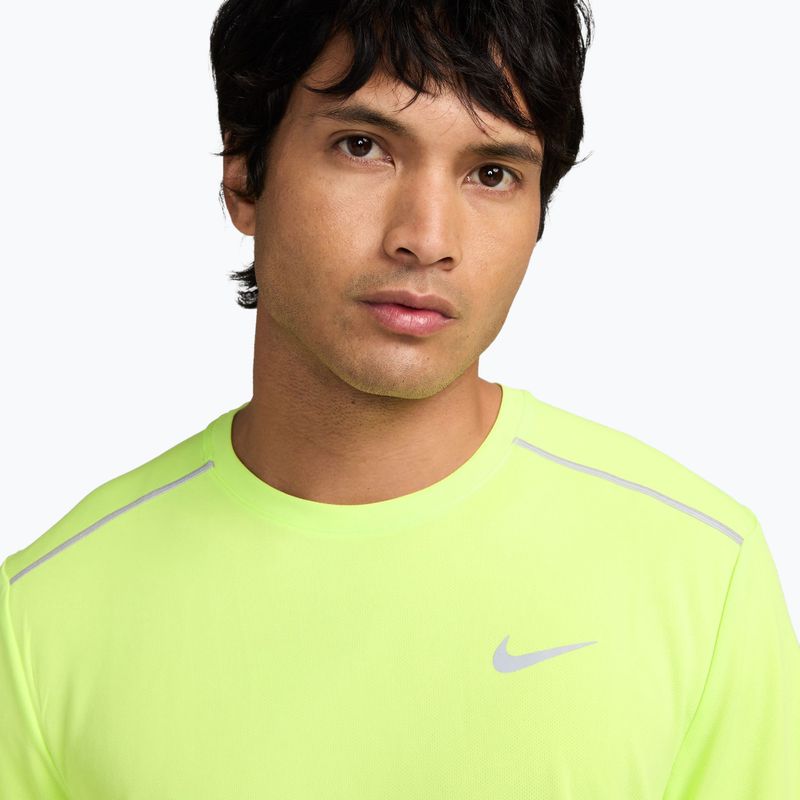 Maglia da corsa da uomo Nike Miler Dri-Fit UV light lemon twist 3