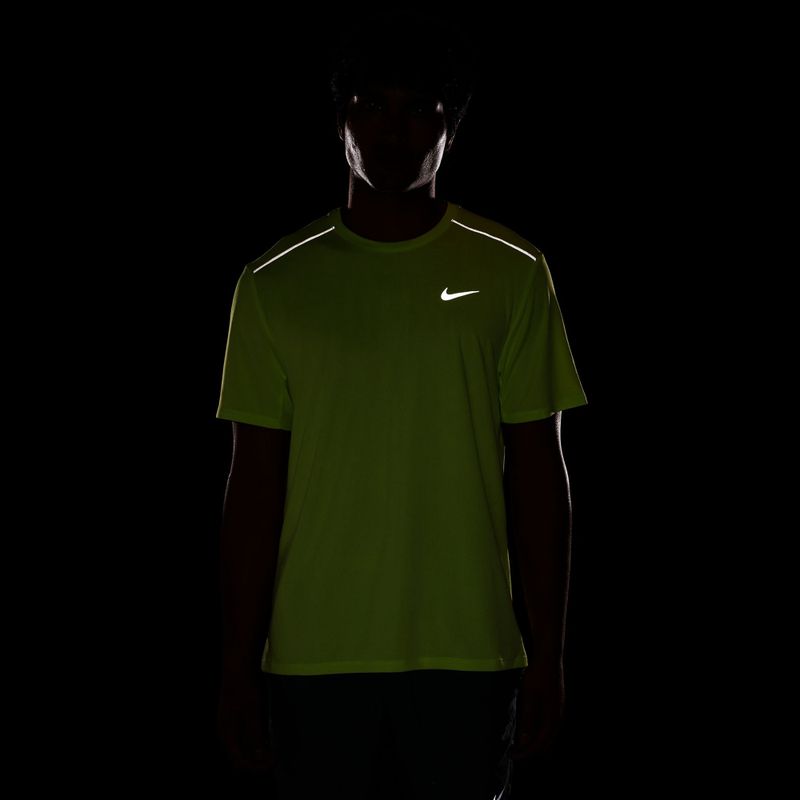 Maglia da corsa da uomo Nike Miler Dri-Fit UV light lemon twist 4