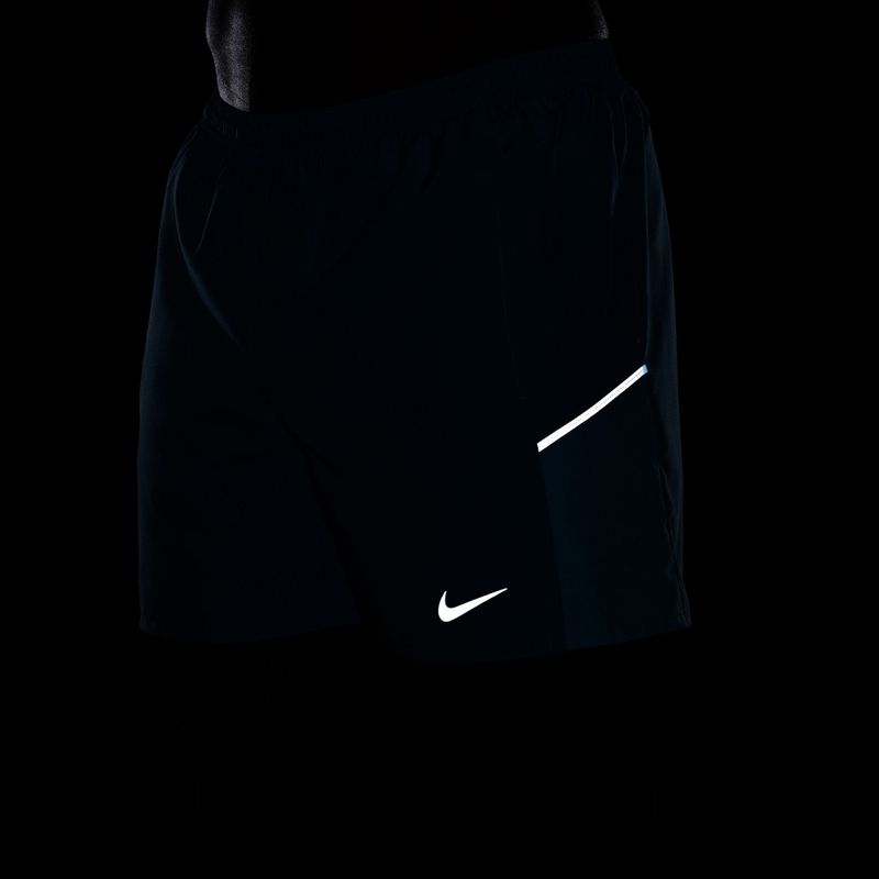 Pantaloncini da corsa da uomo Nike Miler Dri-Fit 2in1 5" IF2044 smokey blue/cerulean 5