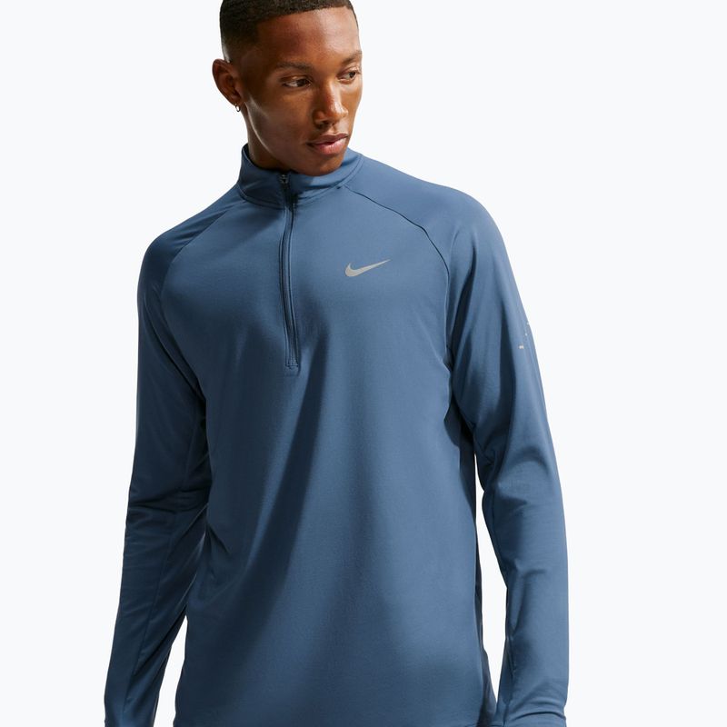 Felpa da corsa uomo Nike Stride 1/4 Zip Dri-Fit new slate 4