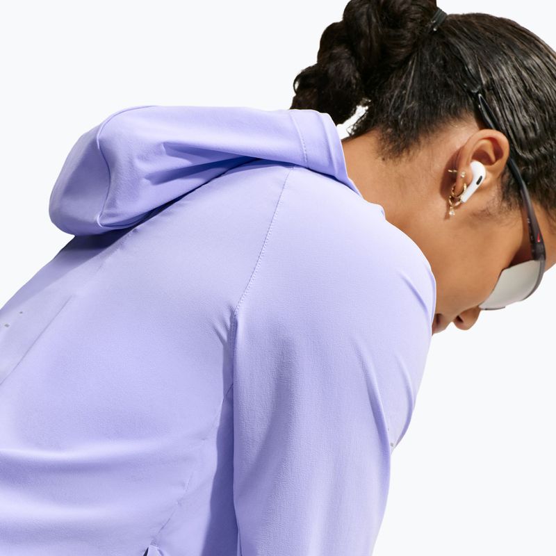 Giacca da running da donna Nike Swift Repel Packable purple pulse 5