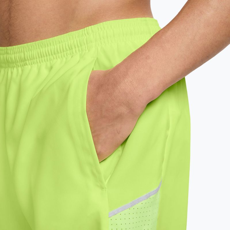 Pantaloncini uomo Nike Miler Dri-Fit Brief Lined 5" light lemon twist 4