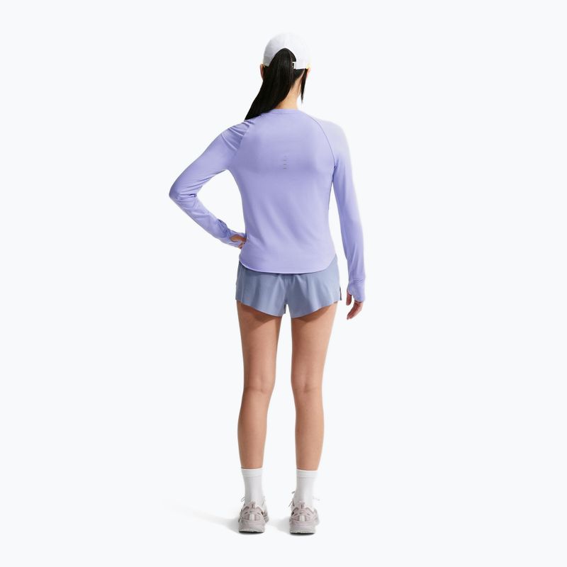 Longsleeve da running donna Nike Swift Dri-FIT UV LS purple pulse 3