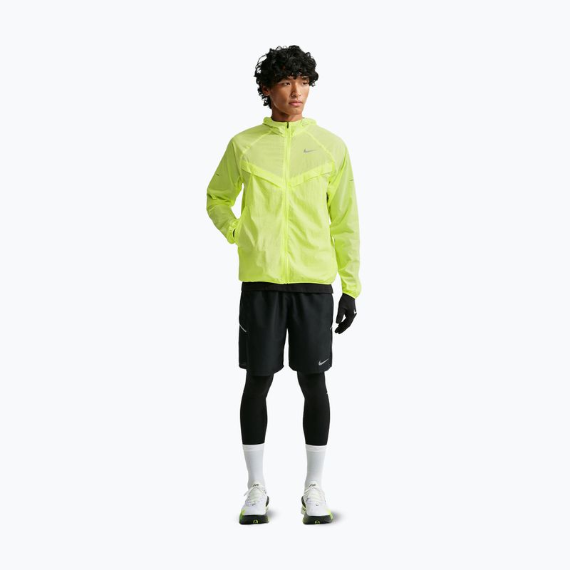 Giacca da corsa da uomo Nike Stride Repel UV light lemon twist 2