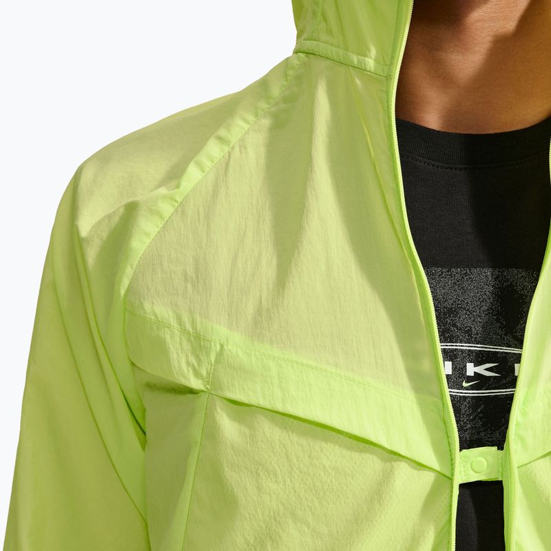 Giacca da corsa da uomo Nike Stride Repel UV light lemon twist 8