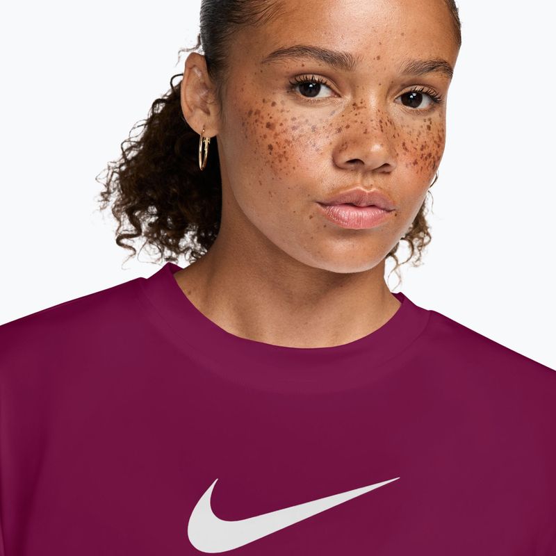 Maglia da allenamento donna Nike Pro Dri-Fit Loose true berry/white 3
