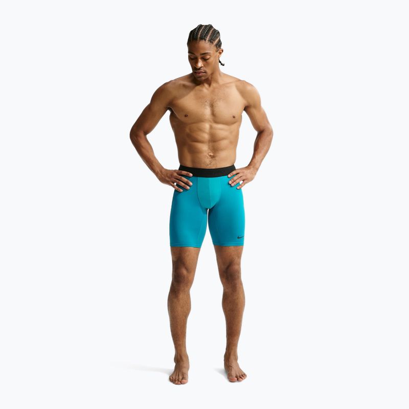 Pantaloncini da allenamento uomo Nike Pro Dri-Fit Fitness Long energy/black 2