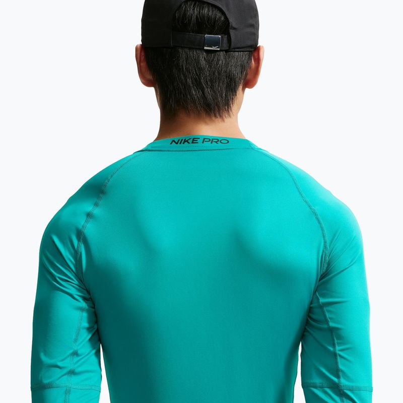 Longsleeve da allenamento da uomo Nike Pro Dri-Fit Tight Fitness energy/black 5