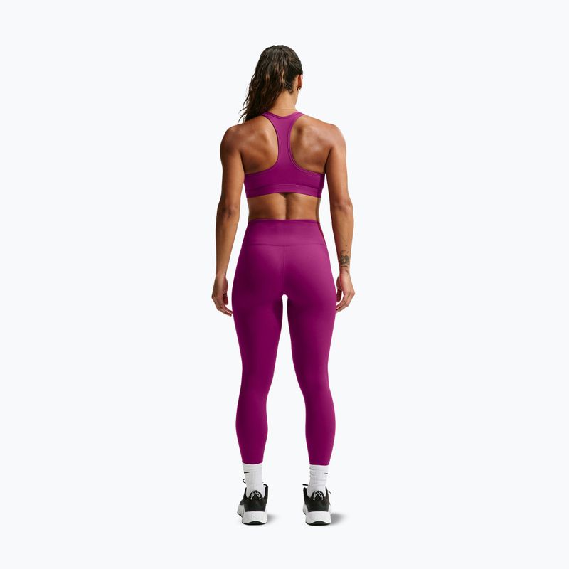 Reggiseno sportivo da donna Nike Swoosh Medium Support true berry/white 3