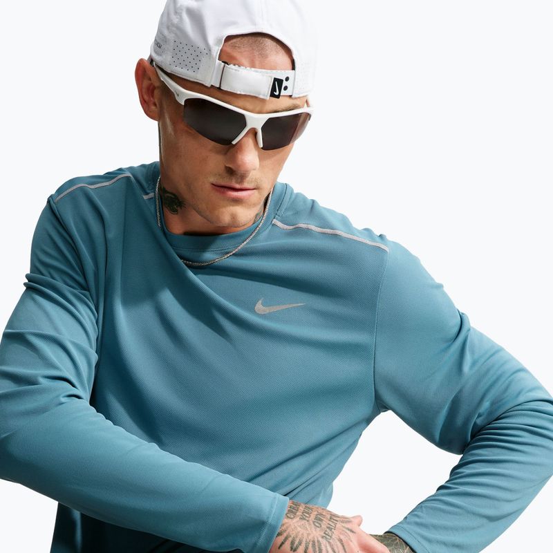 Longsleeve da running uomo Nike Miler Dri-Fit UV smokey blue 5