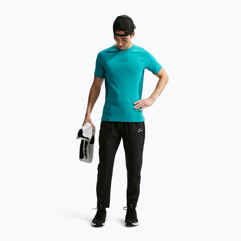 Maglia training da uomo Nike Pro Training Dri-Fit energy/bright spruce/bright spruce 2
