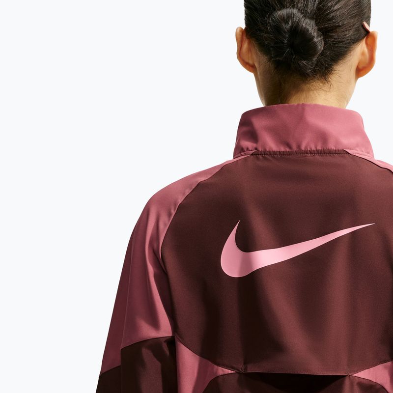 Giacca da running da donna Nike Tempo mystic dates/pink smoke/rust pink/peony 7