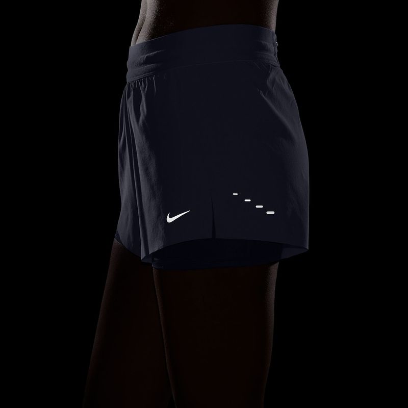 Pantaloncini da corsa da donna Nike Swift Mid-Rise 2in1 purple pulse 8