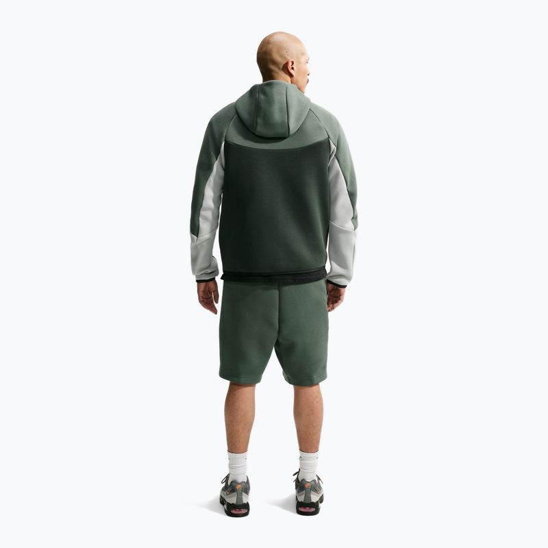 Felpa da uomo Nike Tech Windrunner Full Zip camo green/black spruce/chrome yellow 3