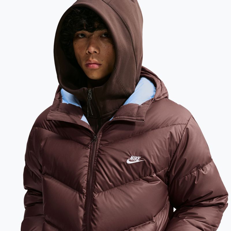 Piumino uomo Nike Windrunner light chocolate/light chocolate/white 4