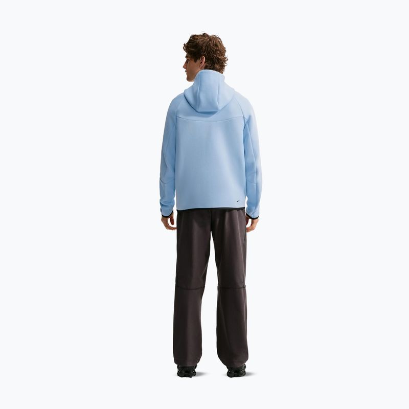 Felpa da uomo Nike Tech Windrunner Full Zip ice blue/black 3