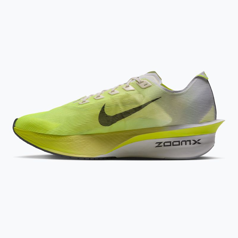 Scarpe da corsa uomo Nike Vaporfly 4 white/lemon venom/anthracite 2