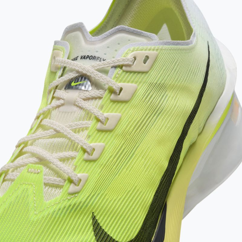 Scarpe da corsa uomo Nike Vaporfly 4 white/lemon venom/anthracite 5