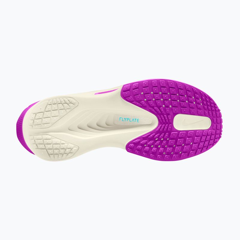 Scarpe da corsa donna Nike Zoom Fly 6 white/vivid purple/energy/mystic dates 3