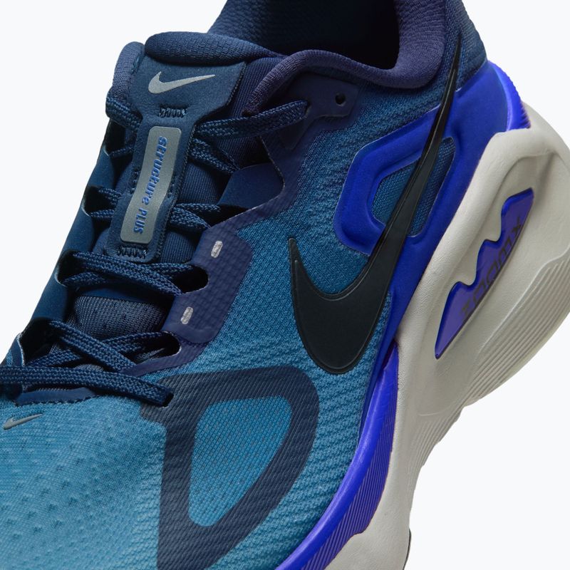 Scarpe da corsa uomo Nike Structure Plus Midnight Navy/Smokey Blue/Black 5