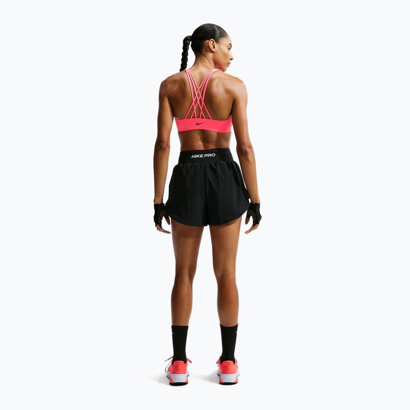 Reggiseno sportivo Nike Indy Strappy laser crimson/black 3
