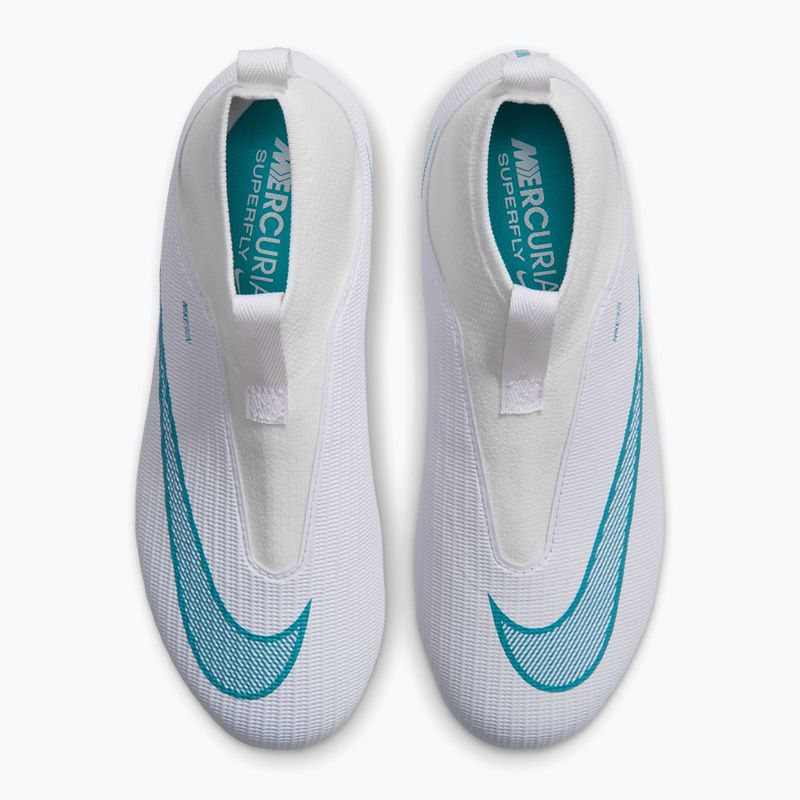 Scarpe da calcio bambino Nike Mercurial Superfly 11 Academy Jr MG white/dusty cactus 5