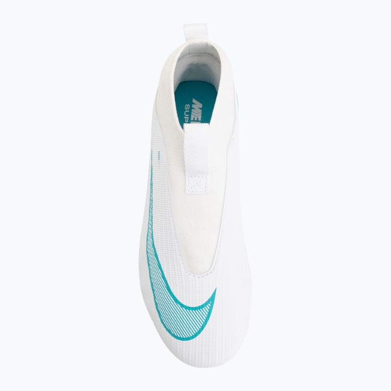 Scarpe da calcio bambino Nike Mercurial Superfly 11 Academy Jr MG white/dusty cactus 5