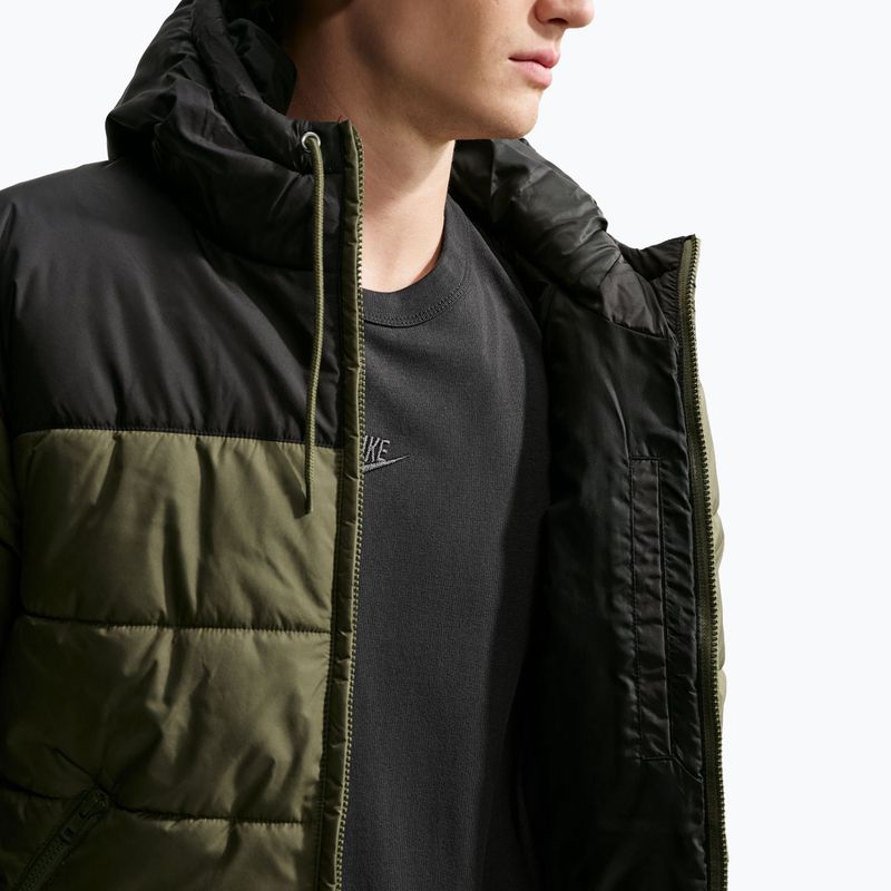 Giacca imbottita da uomo Nike Sportswear PrimaLoft® medium olive/black/white 7
