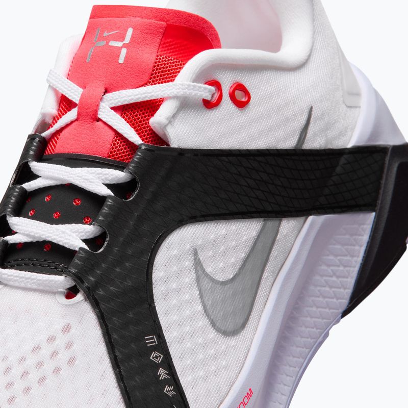 Scarpe da allenamento uomo Nike Hybrid RN white/black/metallic silver 5