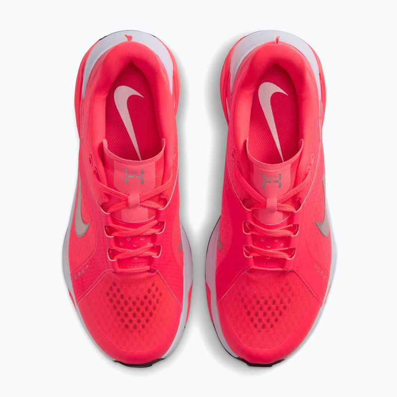 Scarpe da allenamento donna Nike Hybrid RN laser crimson/metallic silver 3
