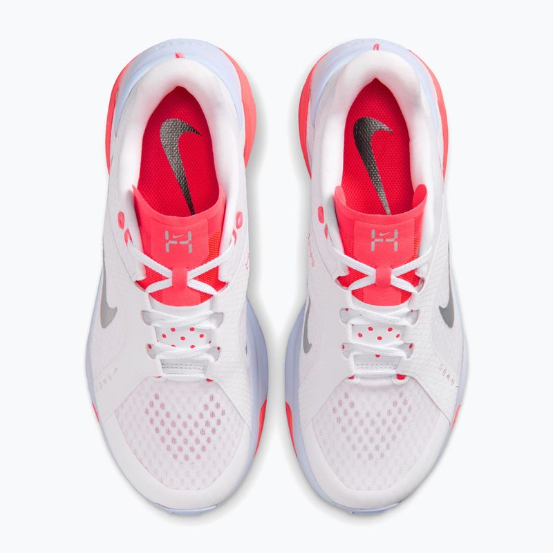 Scarpe da allenamento donna Nike Hybrid RN white/laser crimson/metallic silver 3