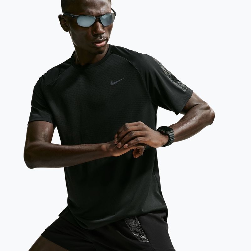 Pantaloncini da corsa da uomo Nike Stride black 5